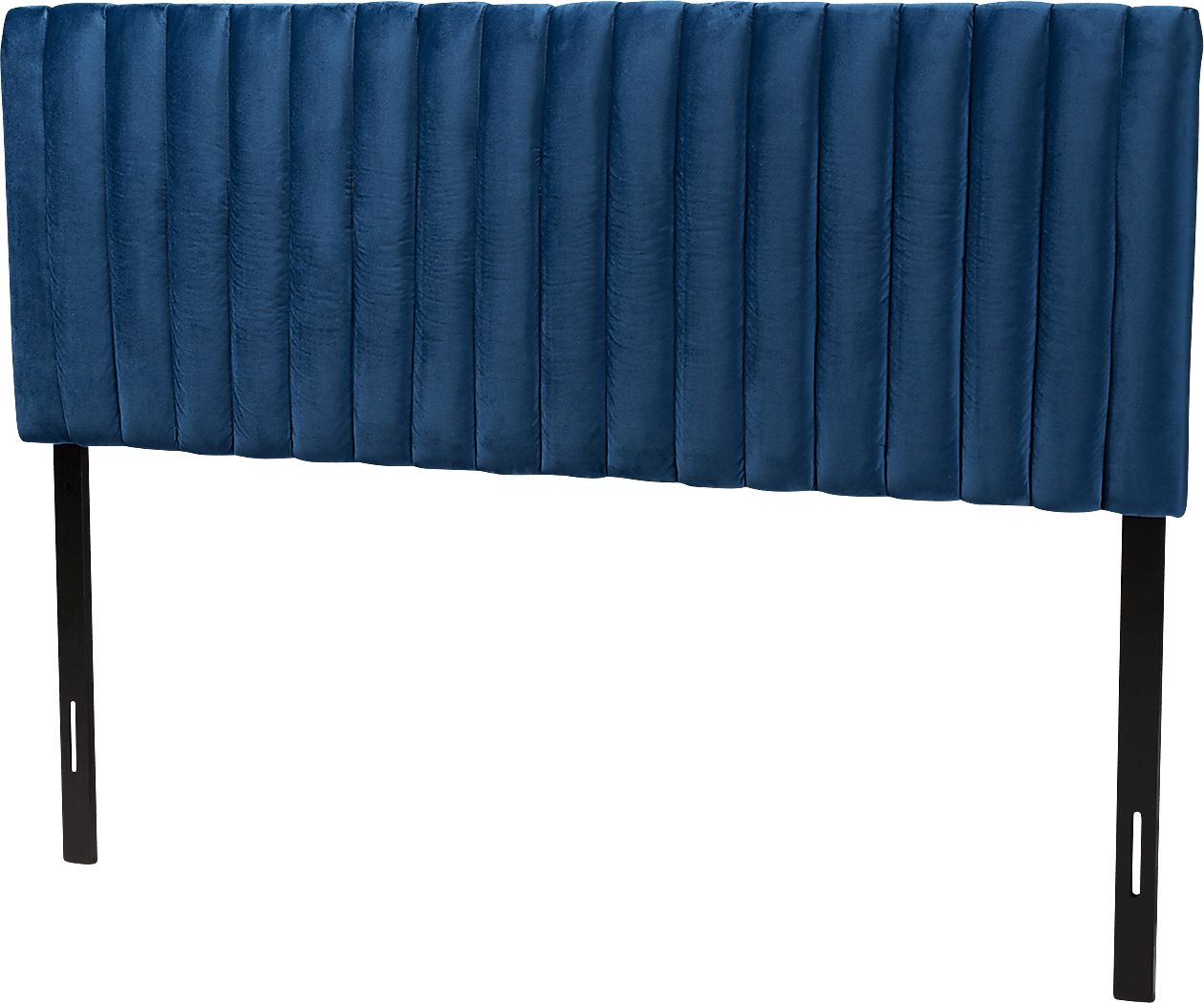 Bunchberry Navy Queen Upholstered Headboard