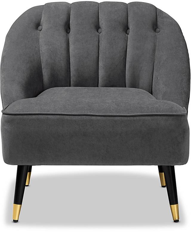 Bunehe Gray Accent Chair - Thumbnail - Image 2
