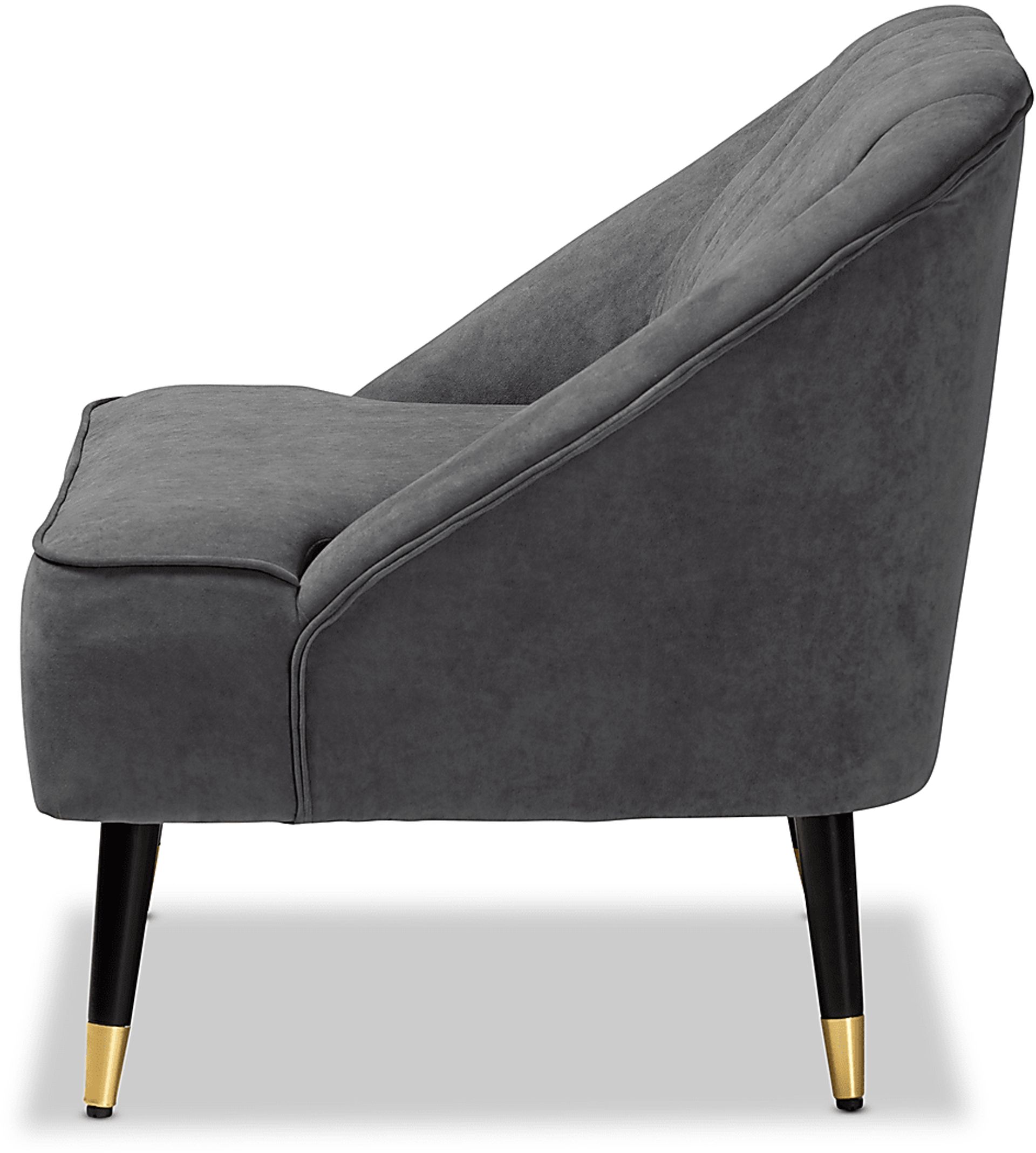 Bunehe Gray Accent Chair - Image 3