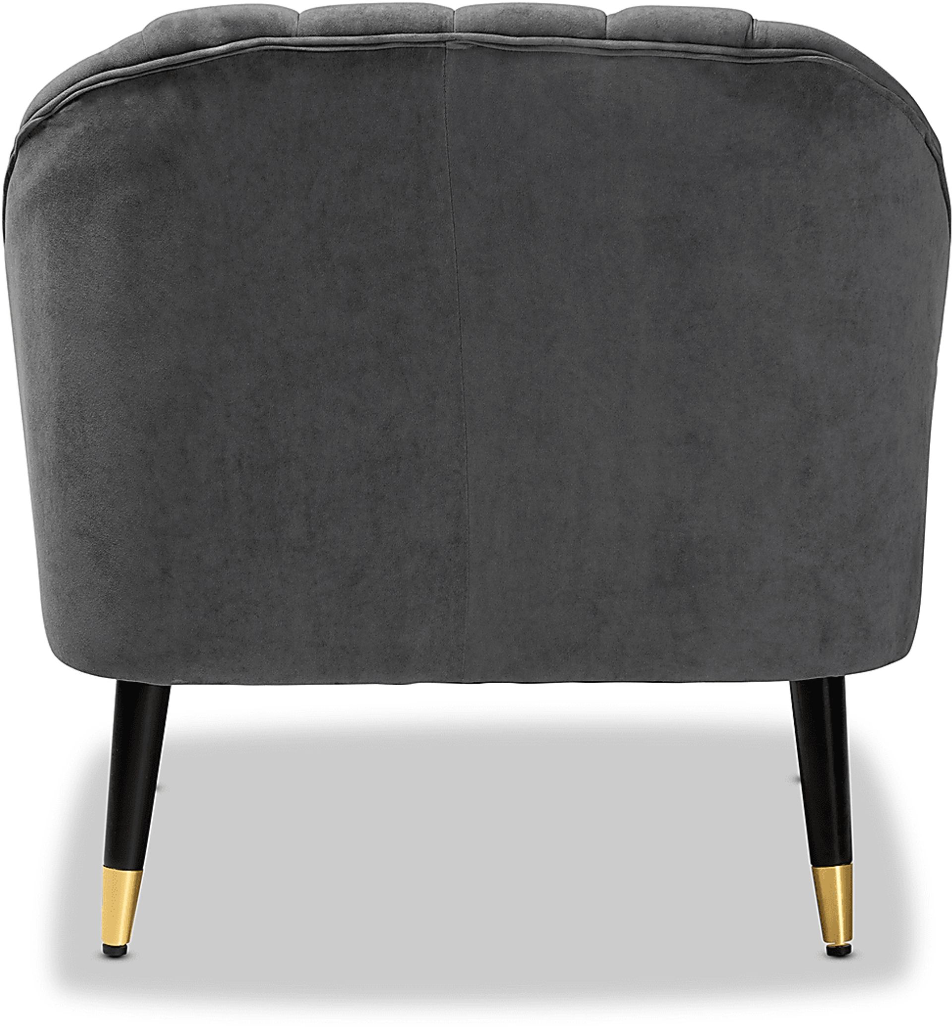 Bunehe Gray Accent Chair - Image 4