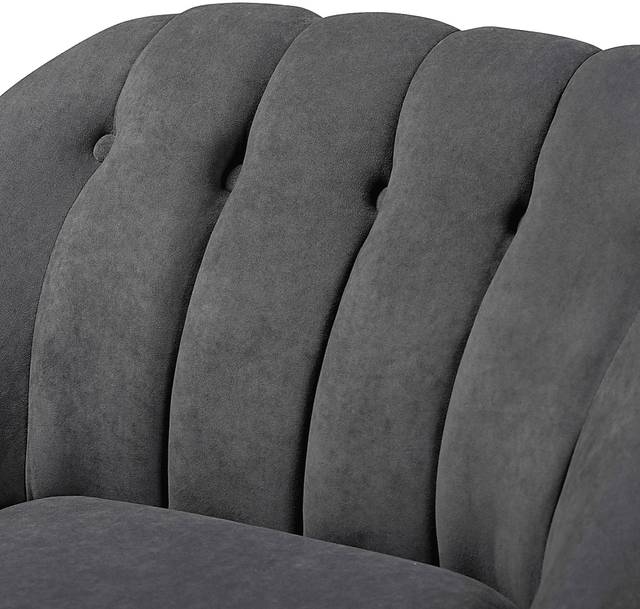 Bunehe Gray Accent Chair - Thumbnail - Image 5