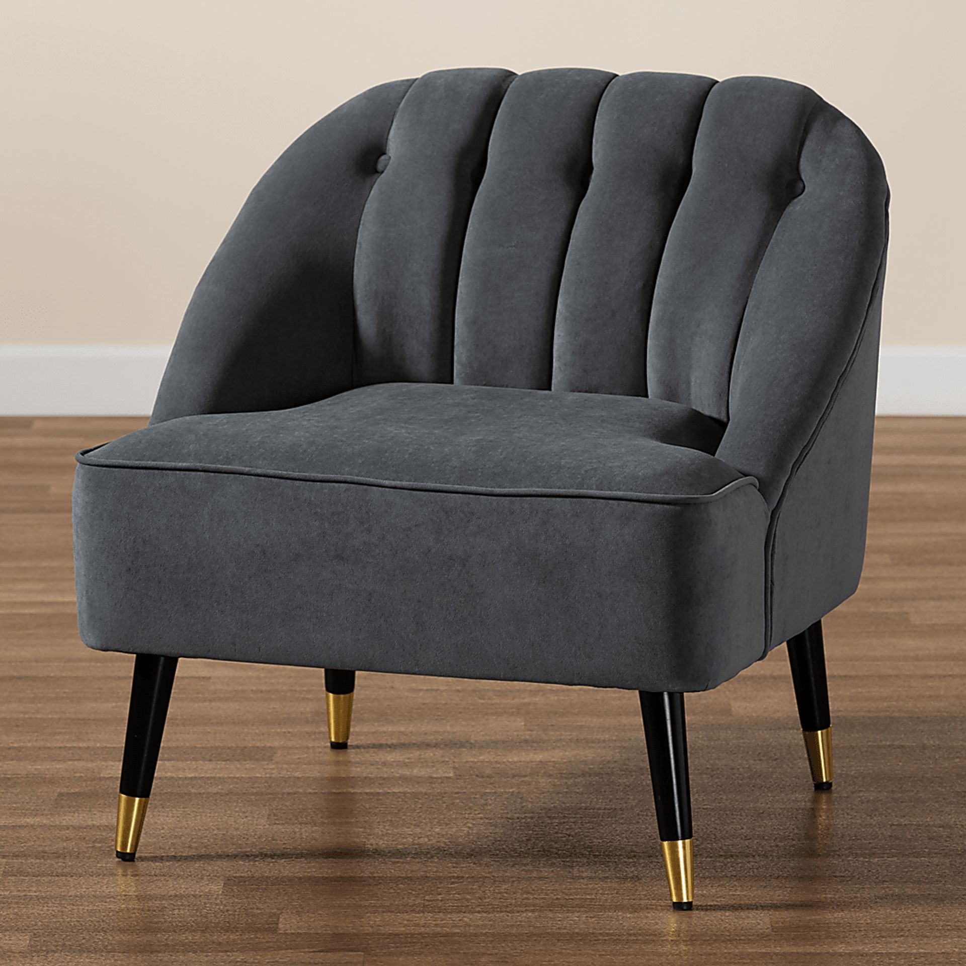 Bunehe Gray Accent Chair - Image 7