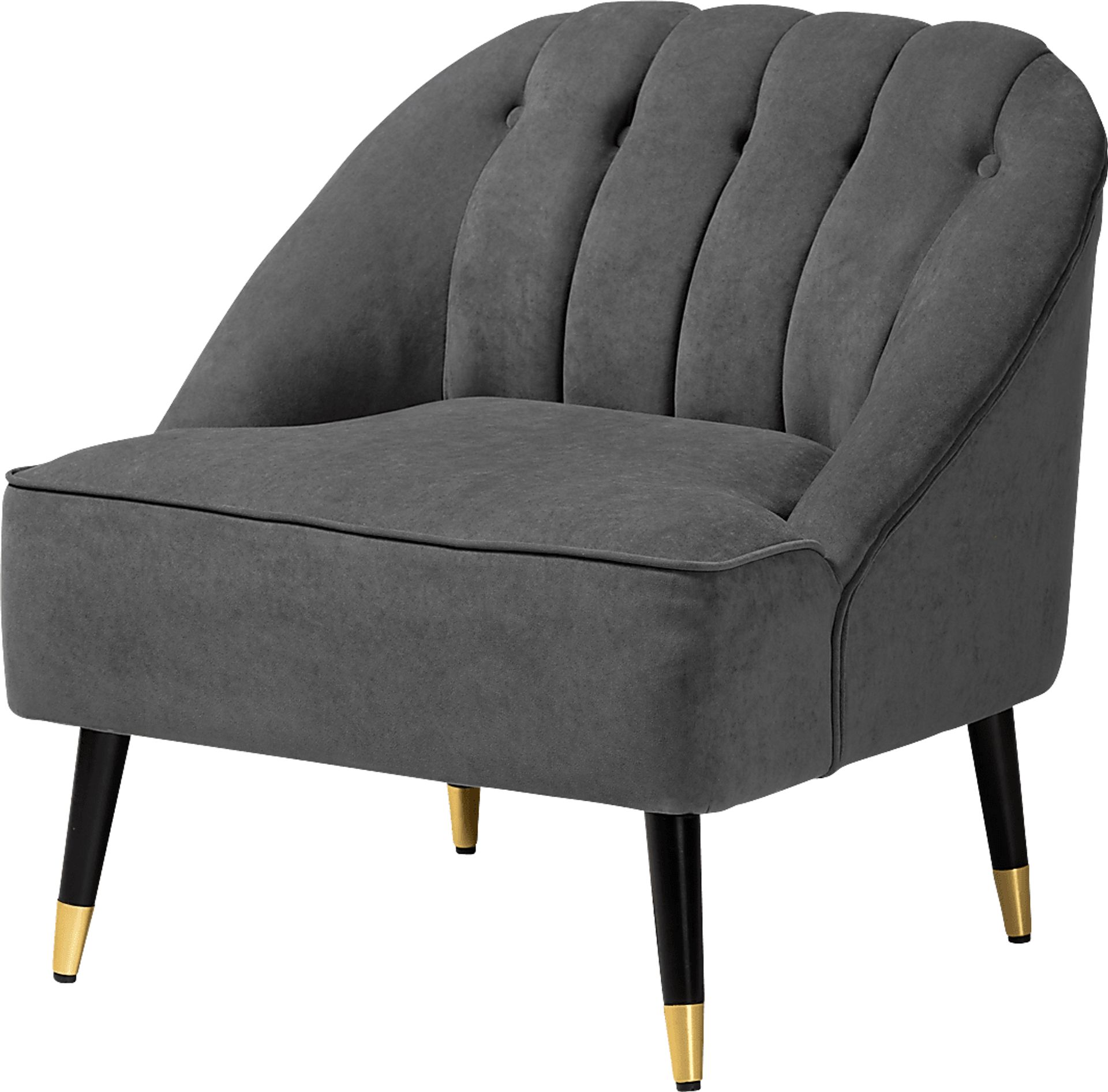 Bunehe Gray Accent Chair - Image 1