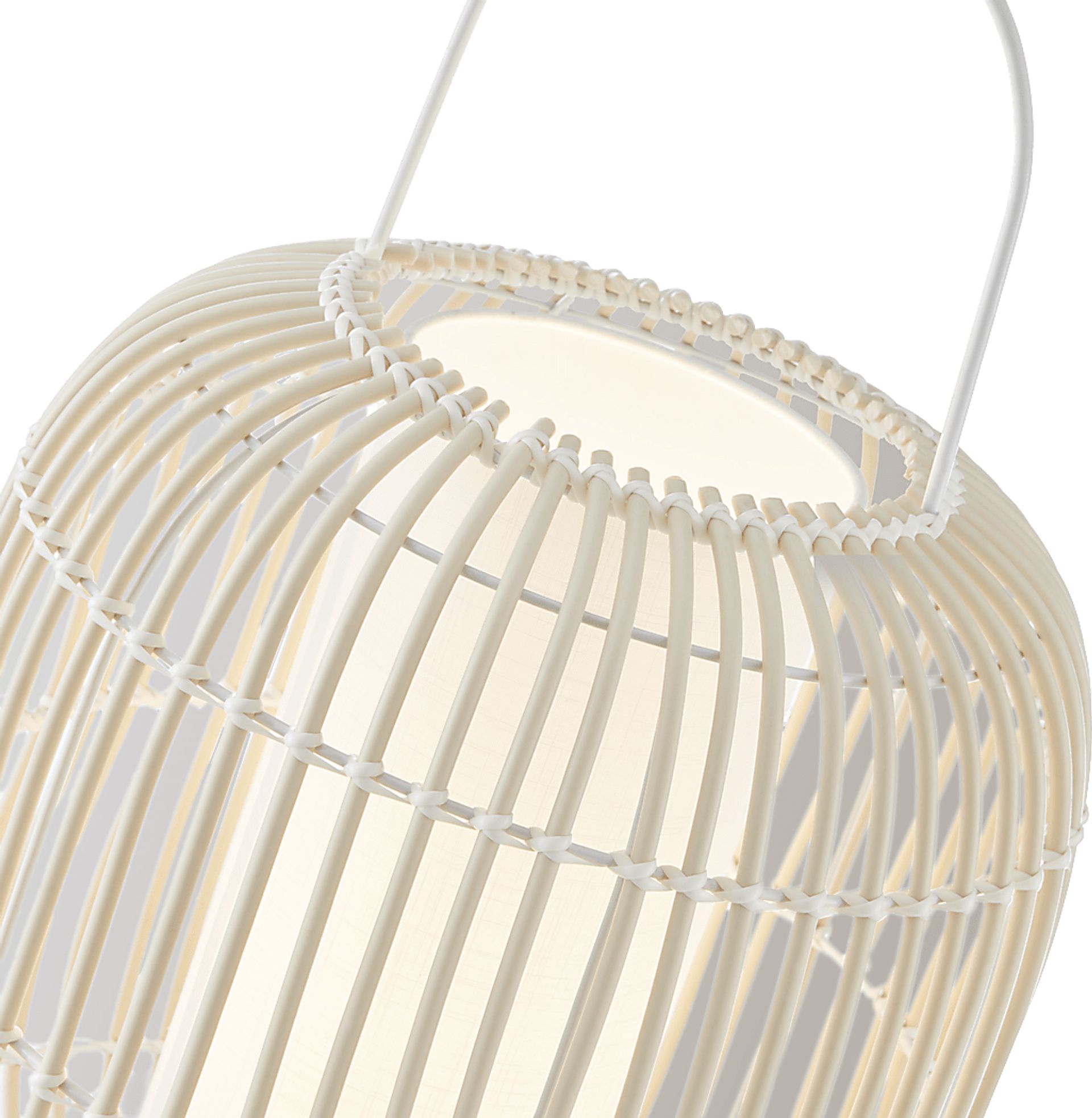 Bunyard Post White Outdoor Lamp - Image 2