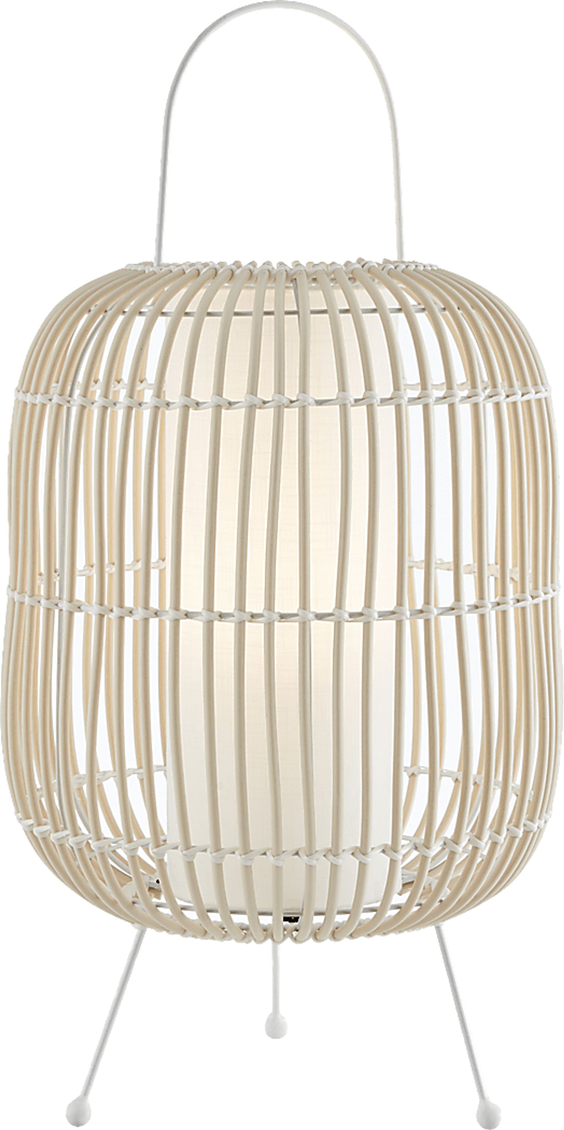 Bunyard Post White Outdoor Lamp - Image 1