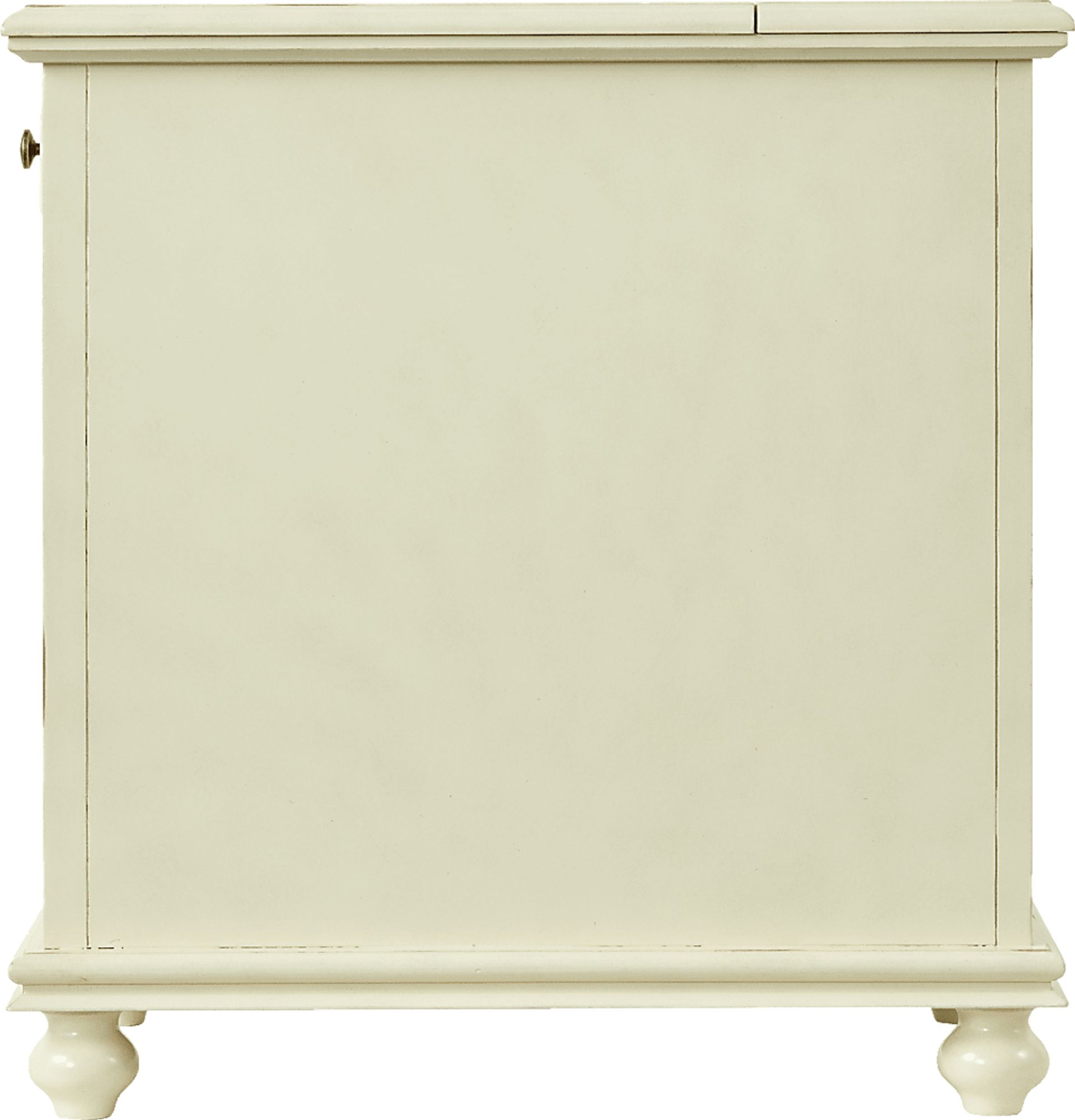 Bunyard White Chairside Table - Image 8