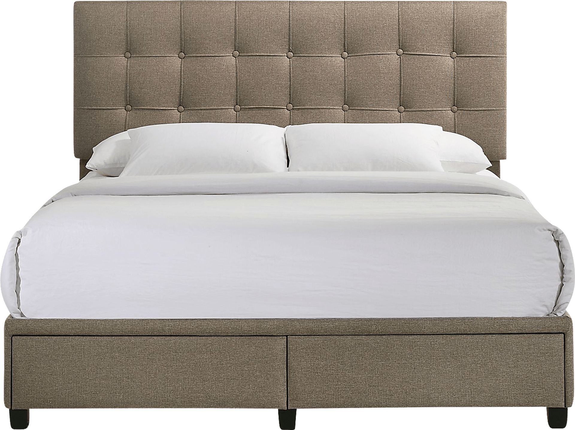 Burchell Brown Queen Platform Storage Bed - Image 3