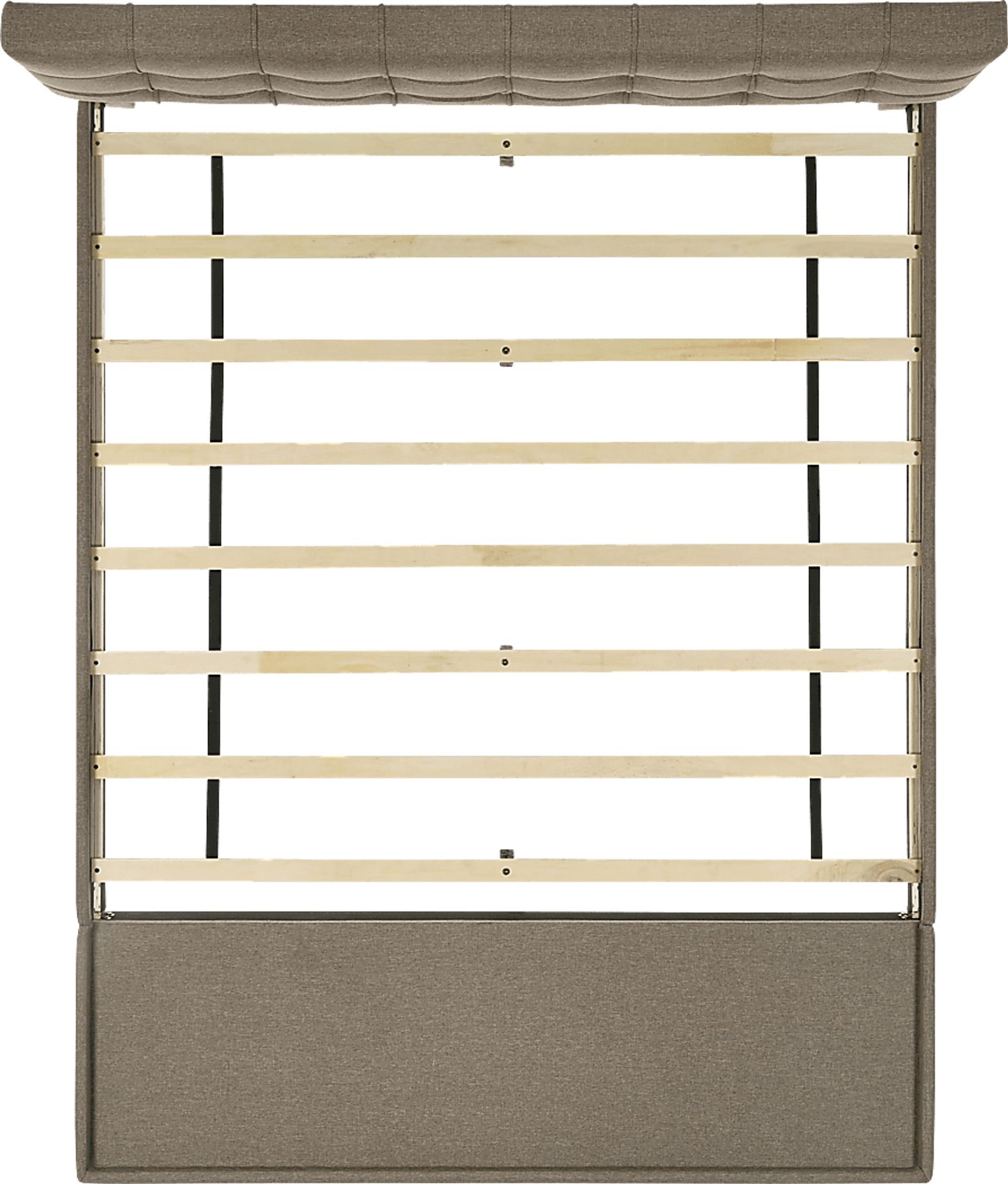 Burchell Brown Queen Platform Storage Bed - Image 7