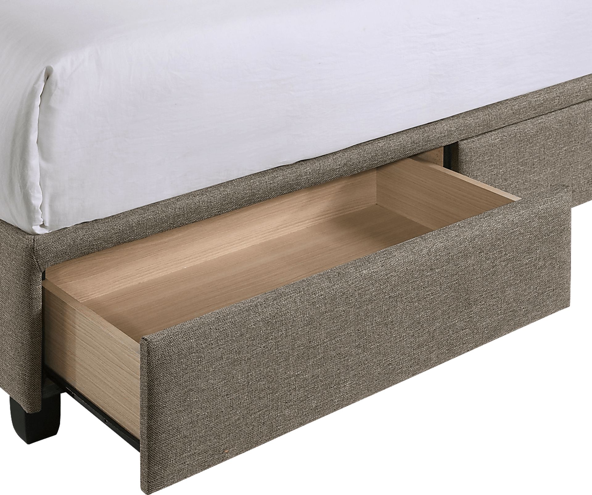 Burchell Brown Queen Platform Storage Bed - Image 10