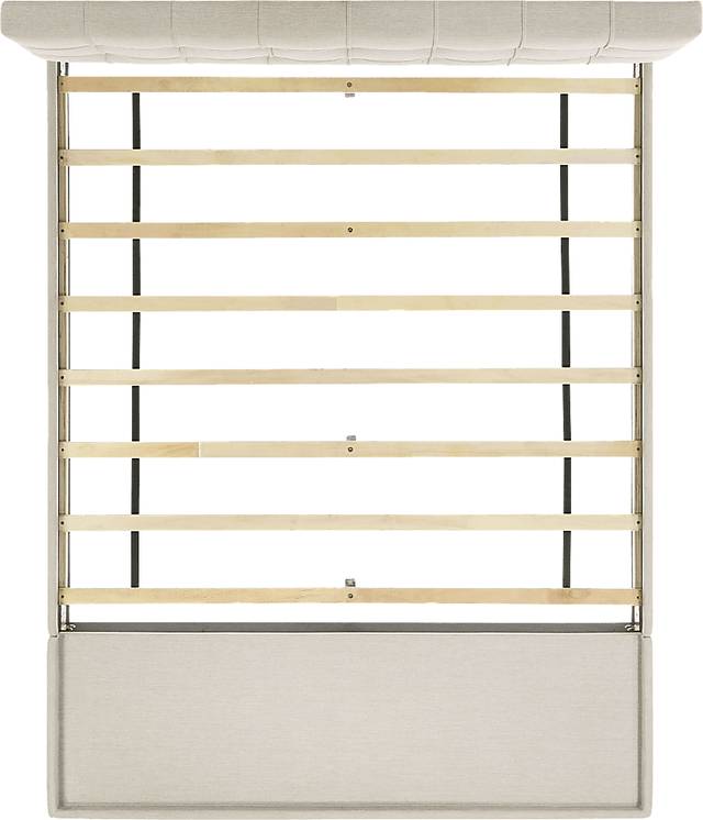 Burchell White Queen Platform Storage Bed - Thumbnail - Image 5