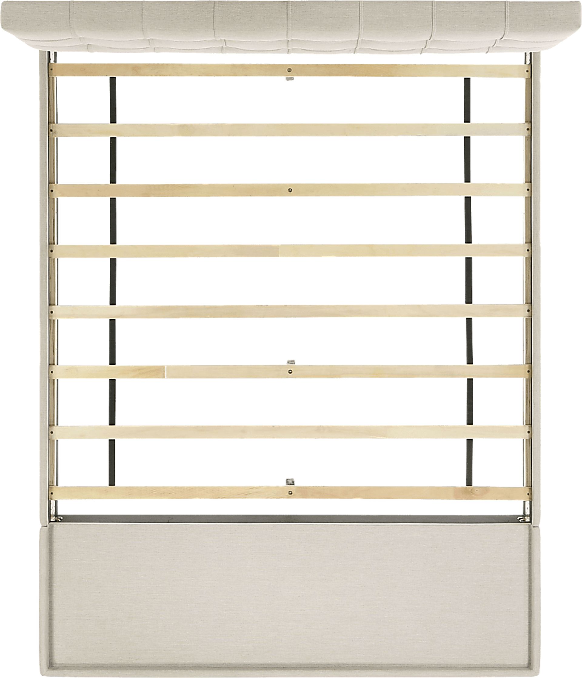 Burchell White Queen Platform Storage Bed - Image 5
