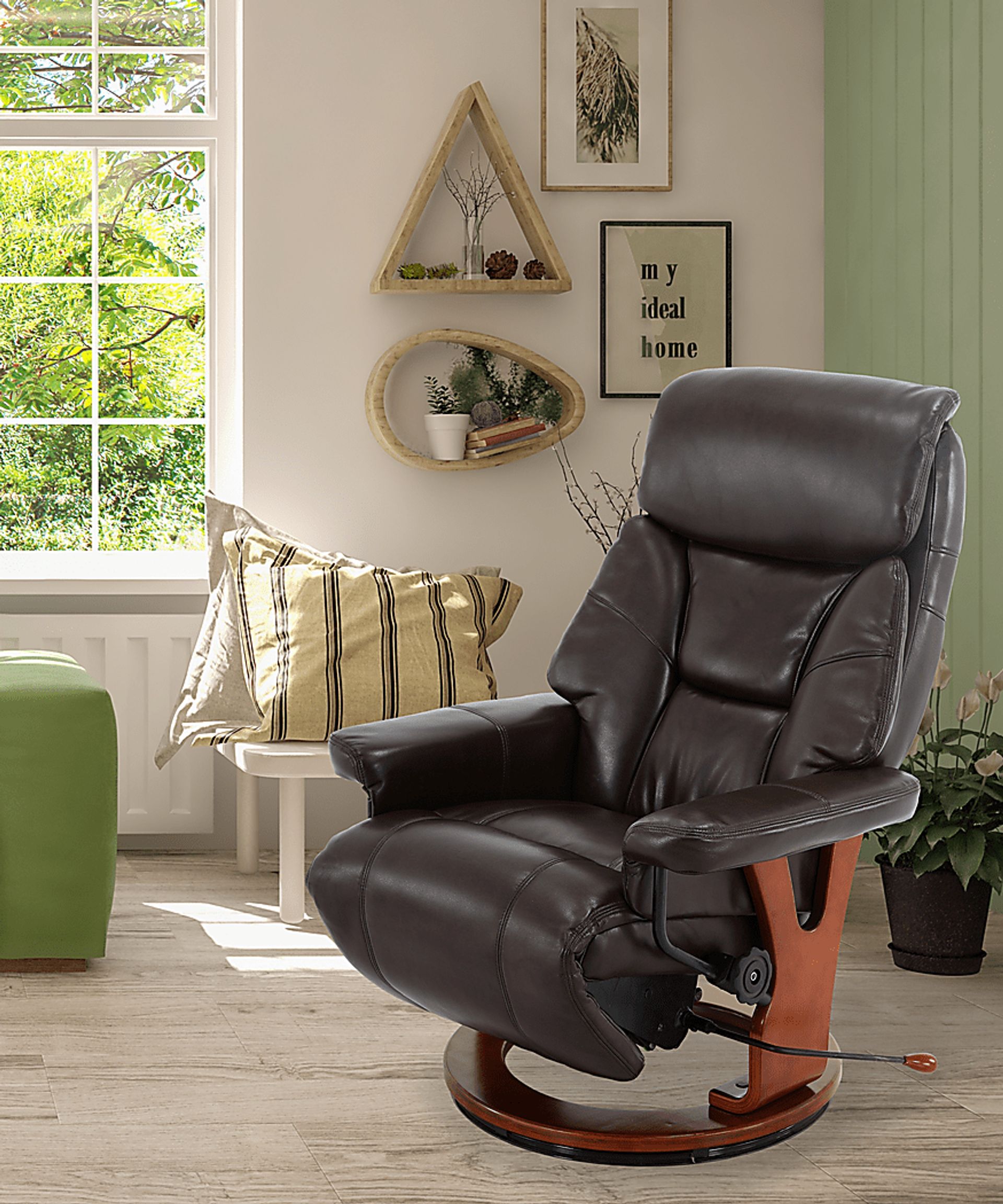 Burdette Brown Recliner - Image 6