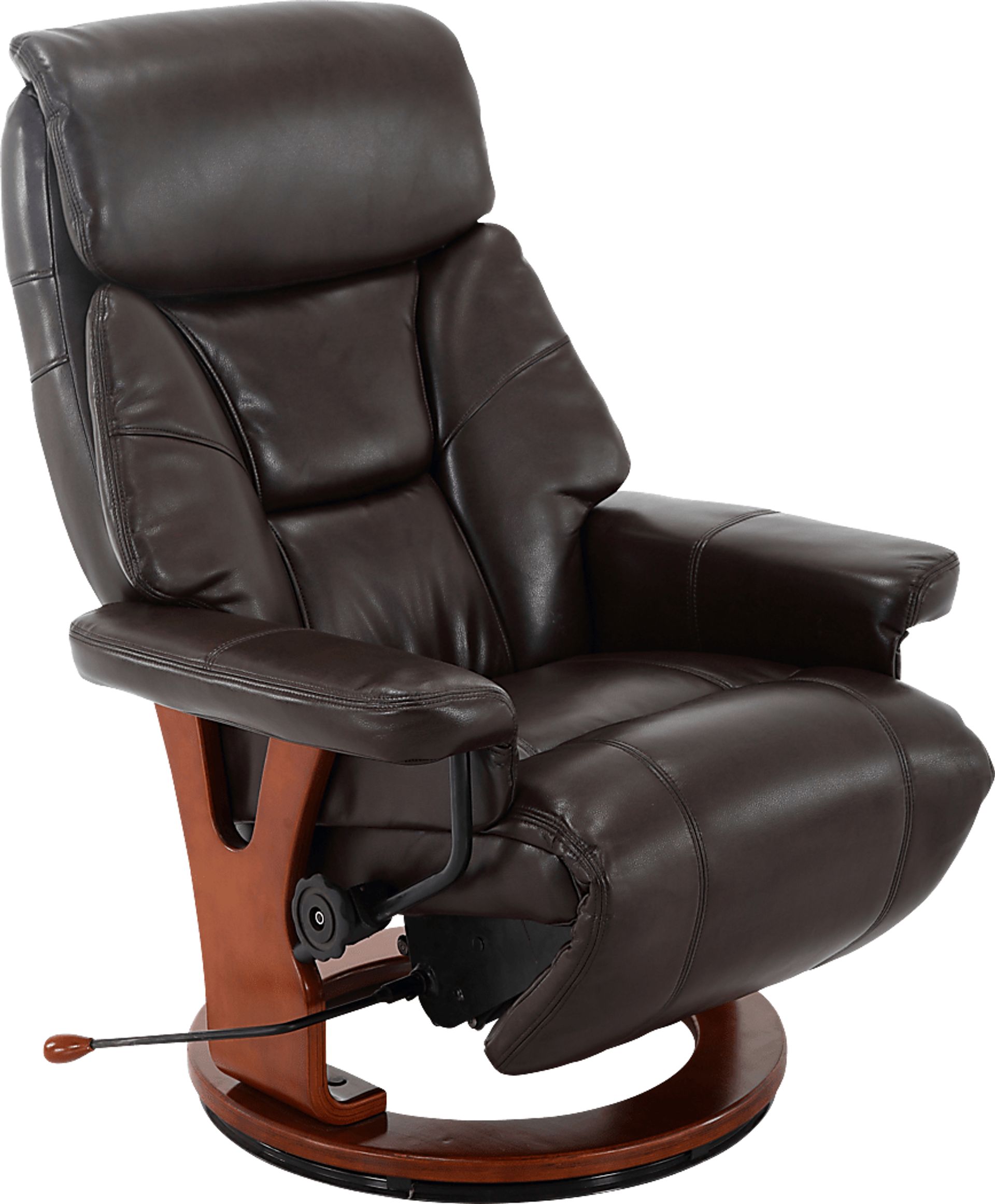 Burdette Brown Recliner - Image 1