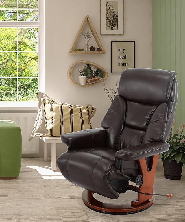Burdette Brown Recliner - Thumbnail - Image 6