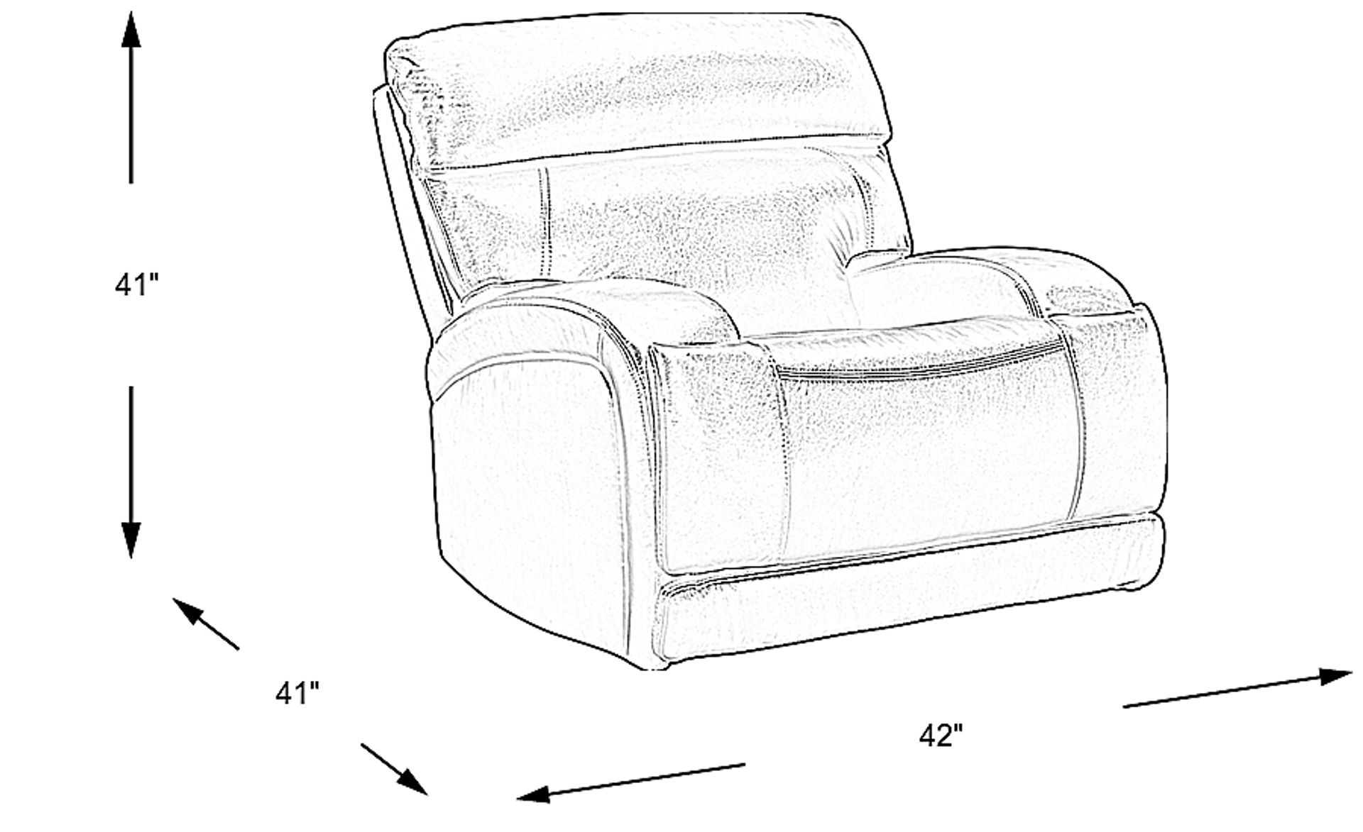 Dimension Image. Please refer to the Dimension Tab on this page for dimension details.