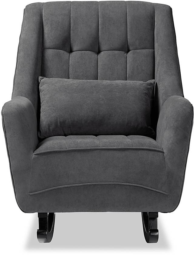 Burgoyne Gray Rocking Chair - Thumbnail - Image 2