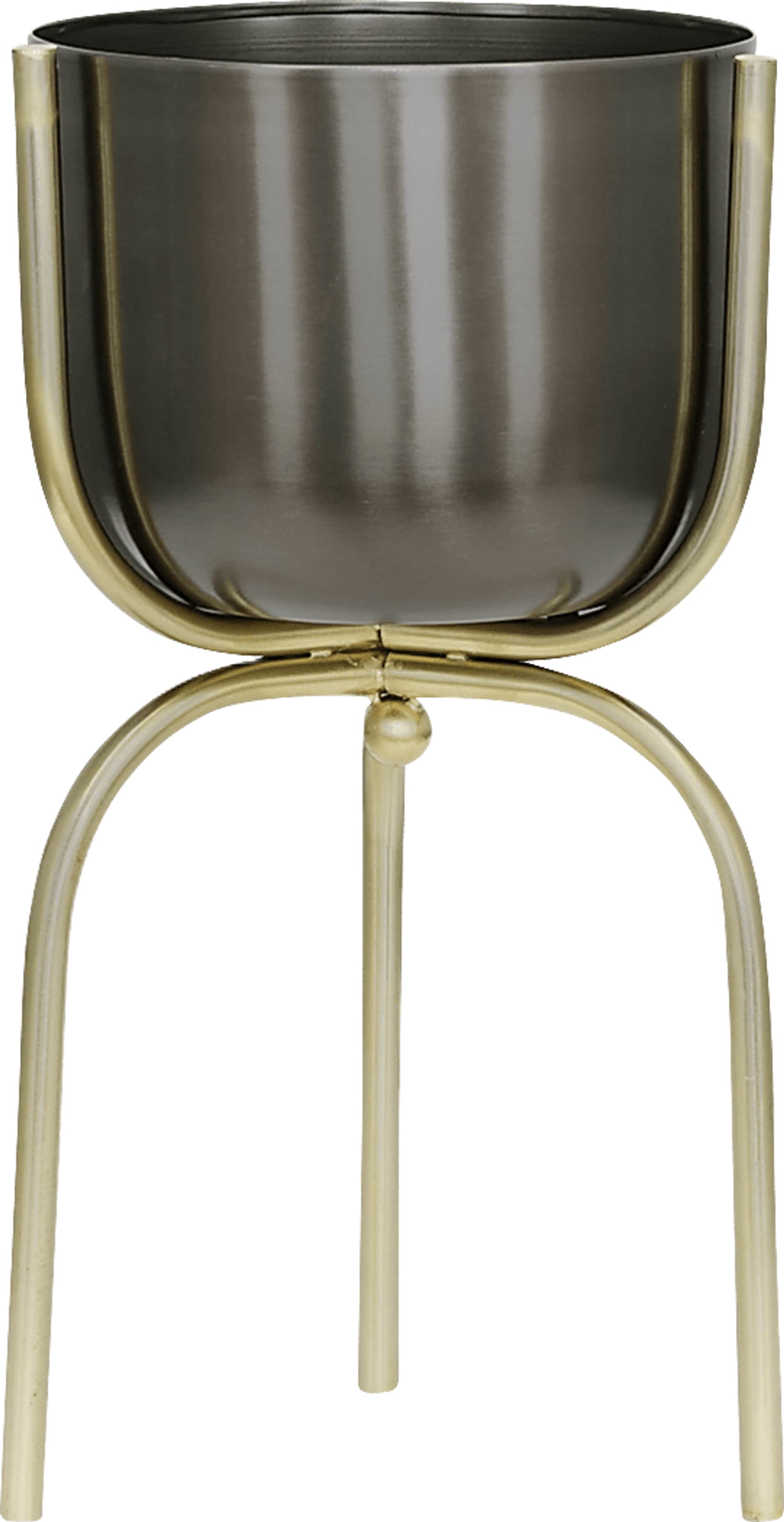 Burgwyn Gunmetal Small Planter - Image 1