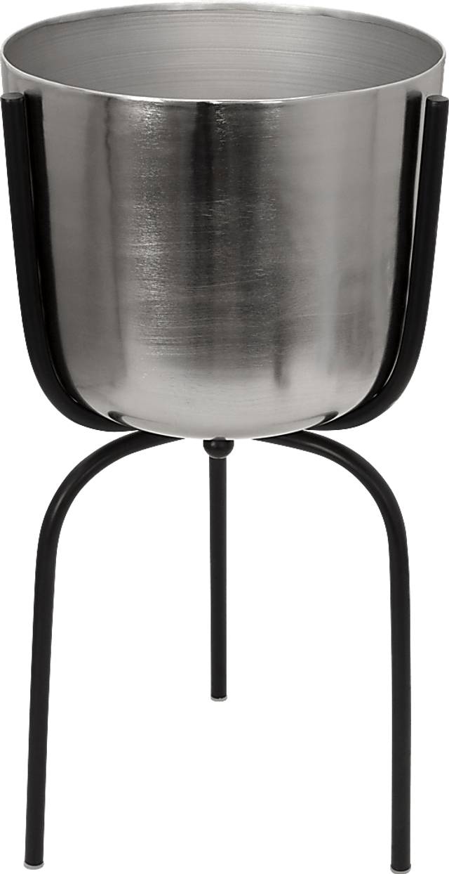 Burgwyn Silver Large Planter - Thumbnail - Image 1