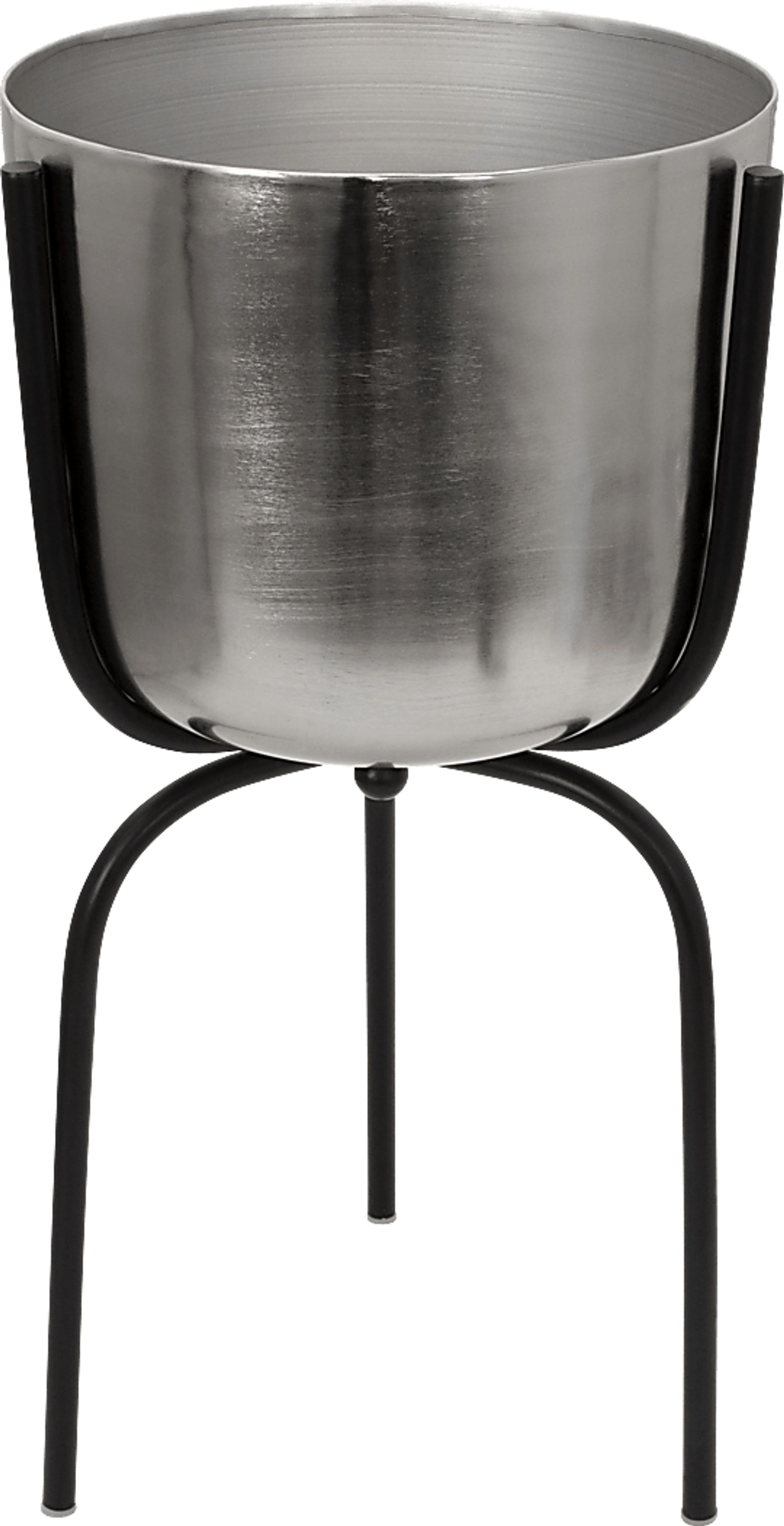 Burgwyn Silver Large Planter - Image 1