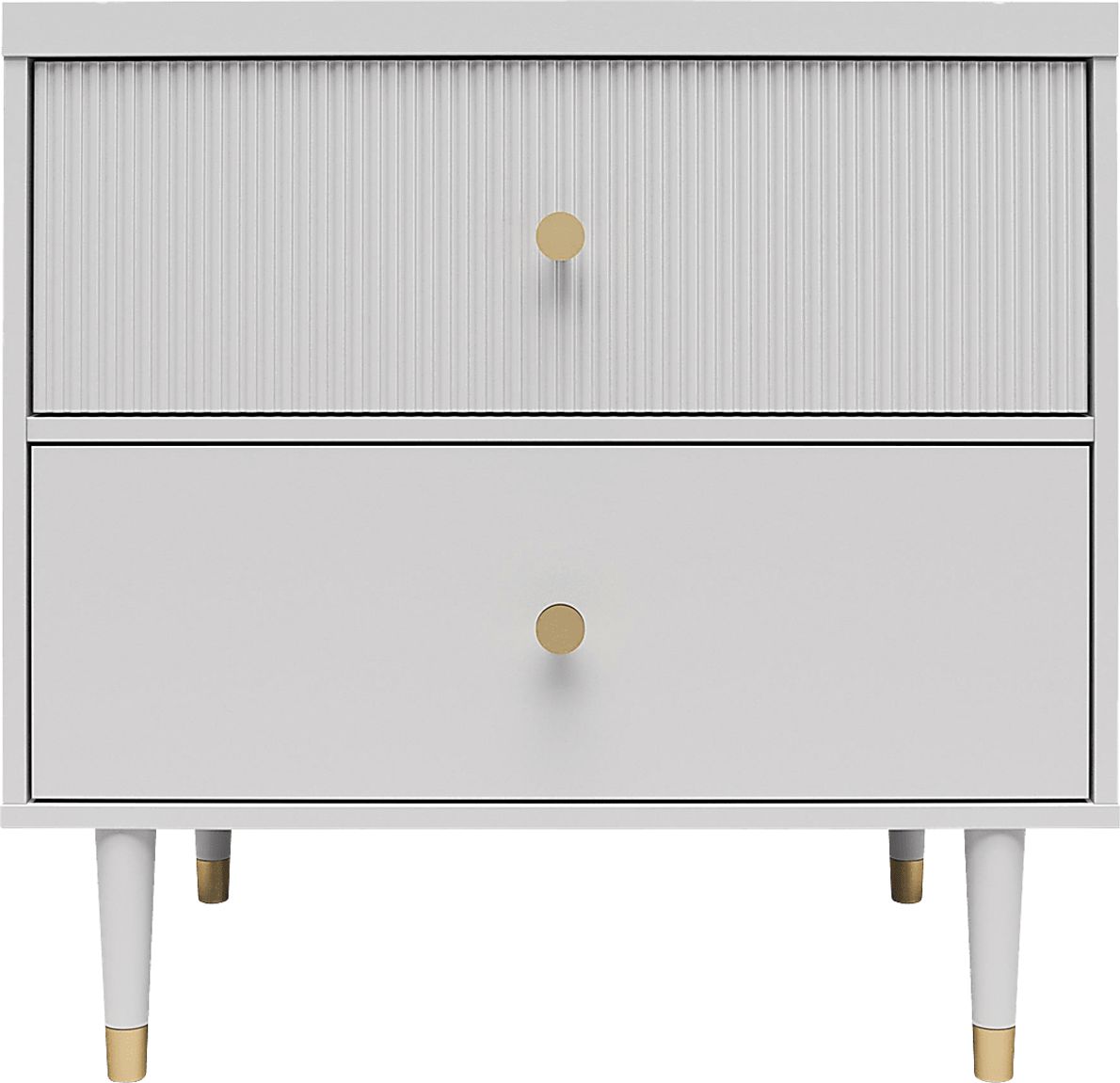 Burieth Dove Gray Nightstand Rooms To Go