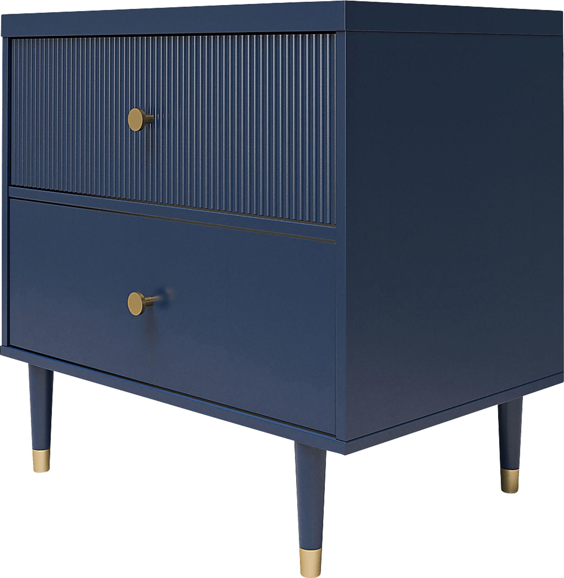 Burieth Navy Nightstand - Image 7