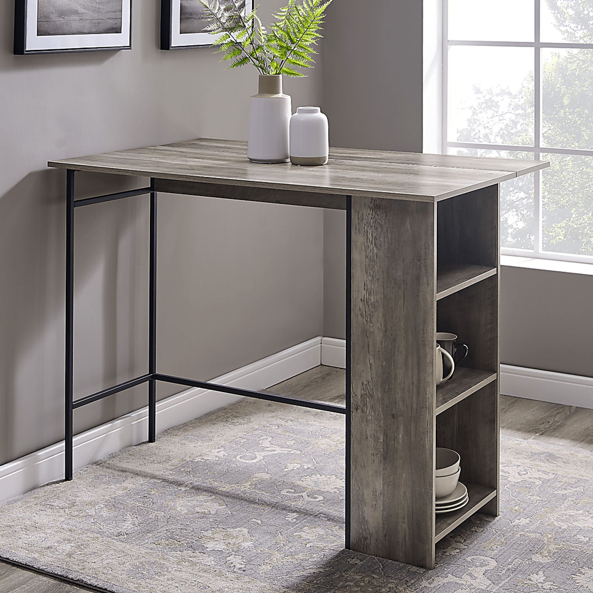 Buritt Gray Counter Height Table - Image 4