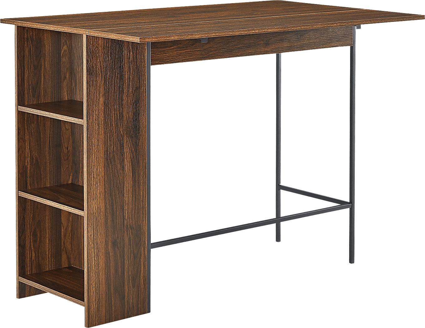 Buritt Walnut Counter Height Table Rooms To Go