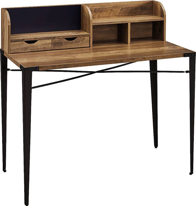 Burkbrooks Brown Desk - Thumbnail - Image 1