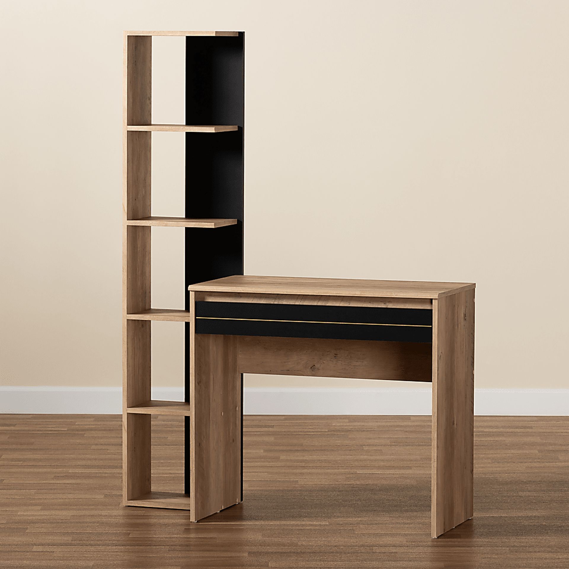 Burkeman Oak Desk - Image 9