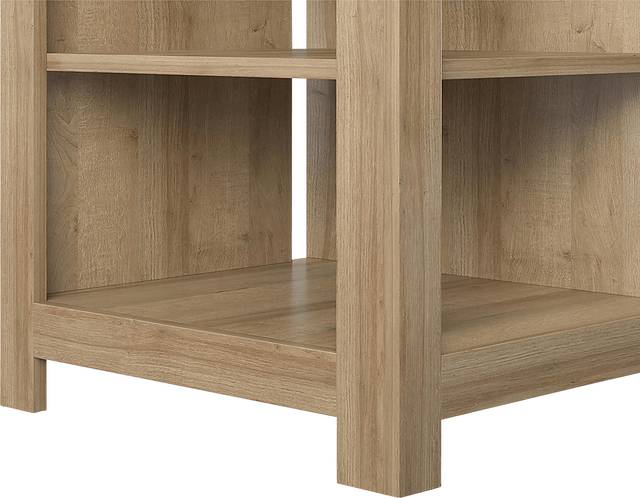 Burkhard Oak 59 in. Console with Electric Fireplace - Thumbnail - Image 8
