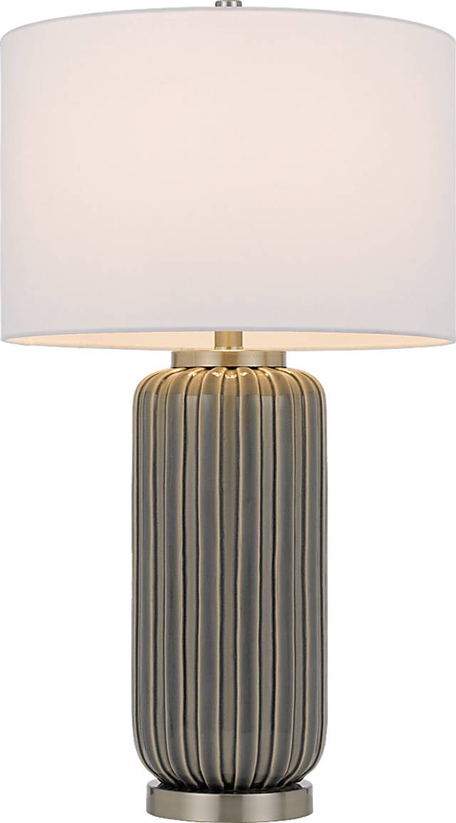 Burkhardt Shade Taupe Lamp - Thumbnail - Image 2
