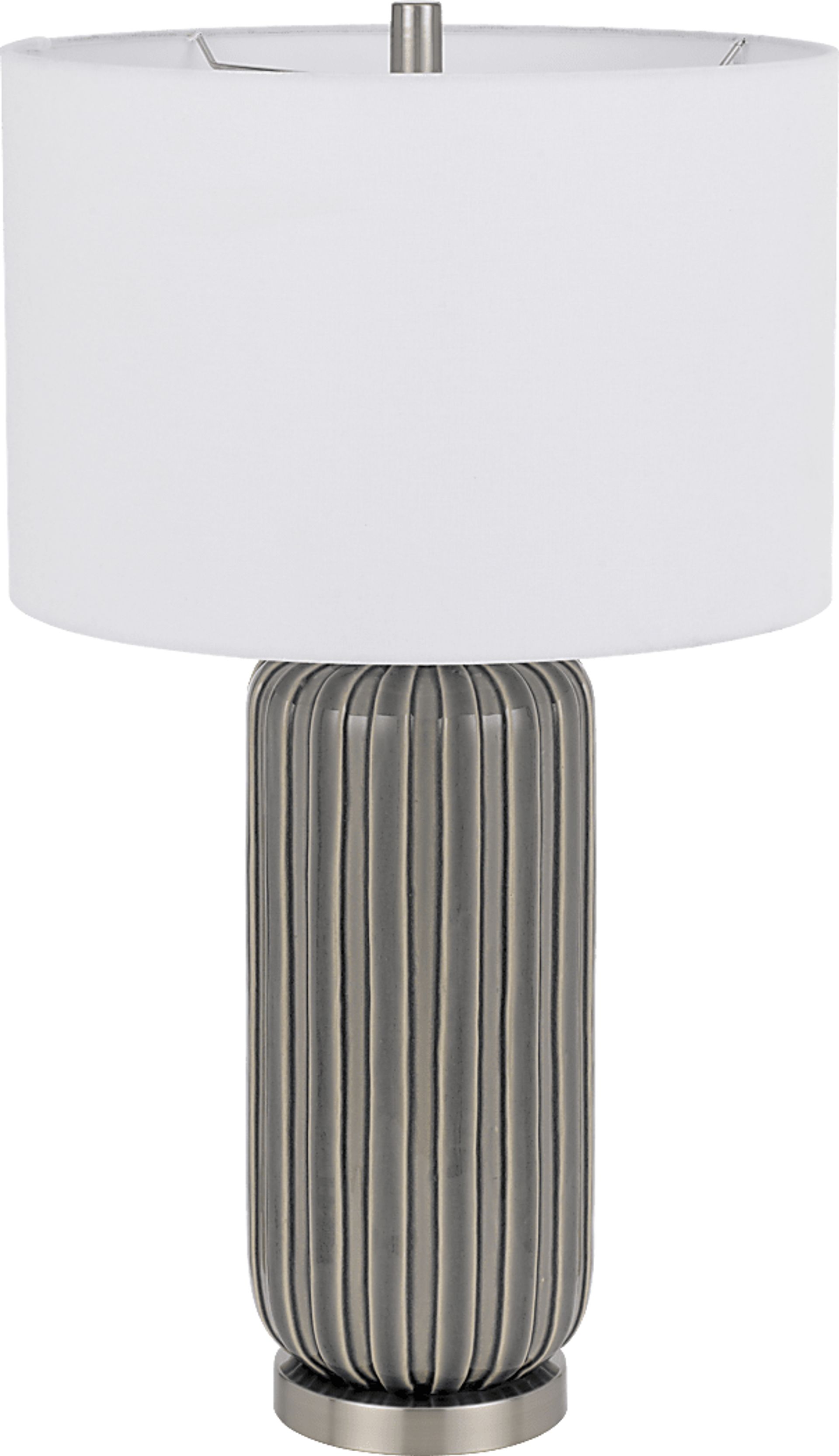 Burkhardt Shade Taupe Lamp - Image 3