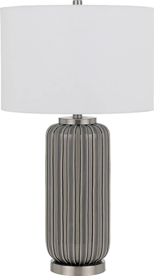 Burkhardt Shade Taupe Lamp - Thumbnail - Image 1