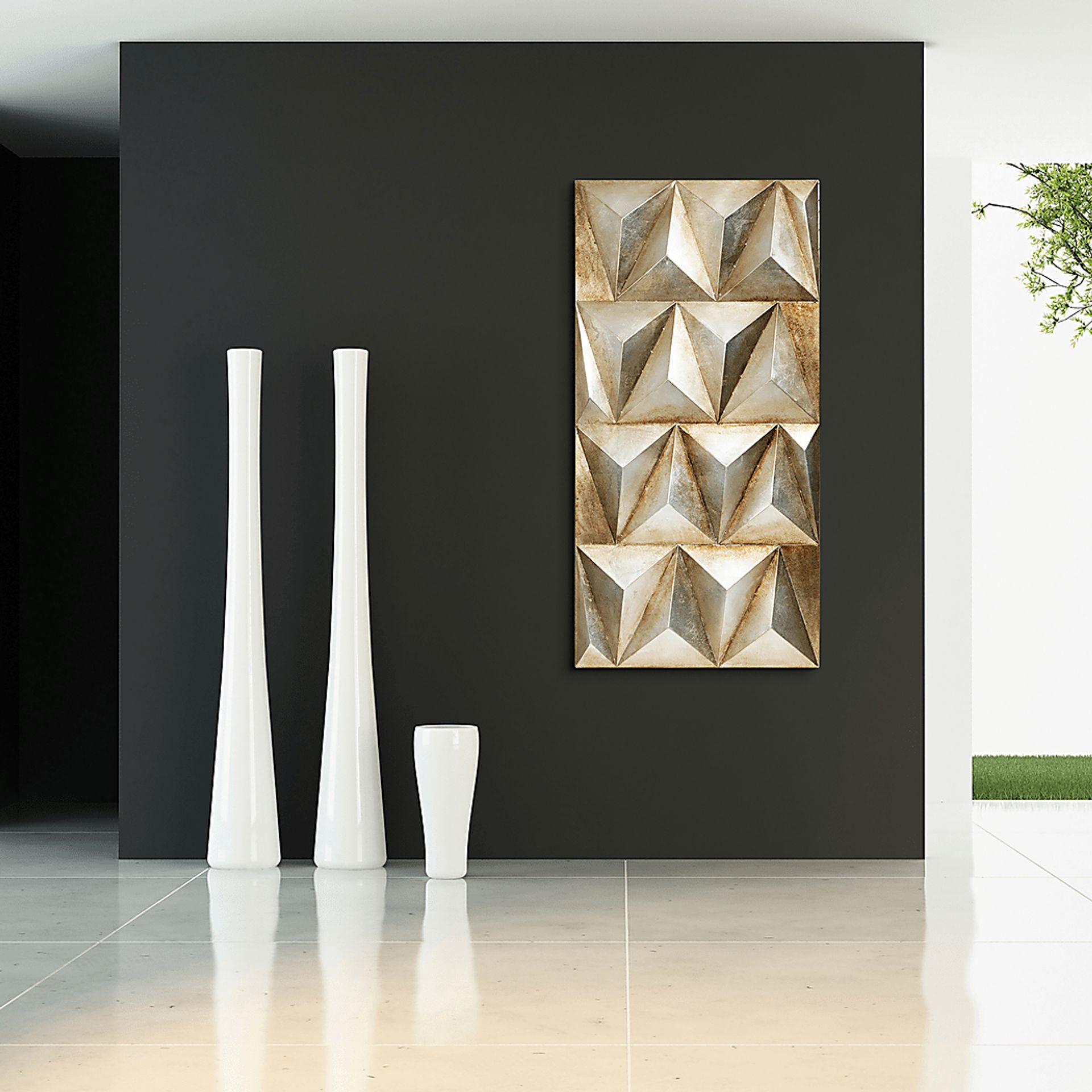 Burkholder I Gold Artwork - Image 2