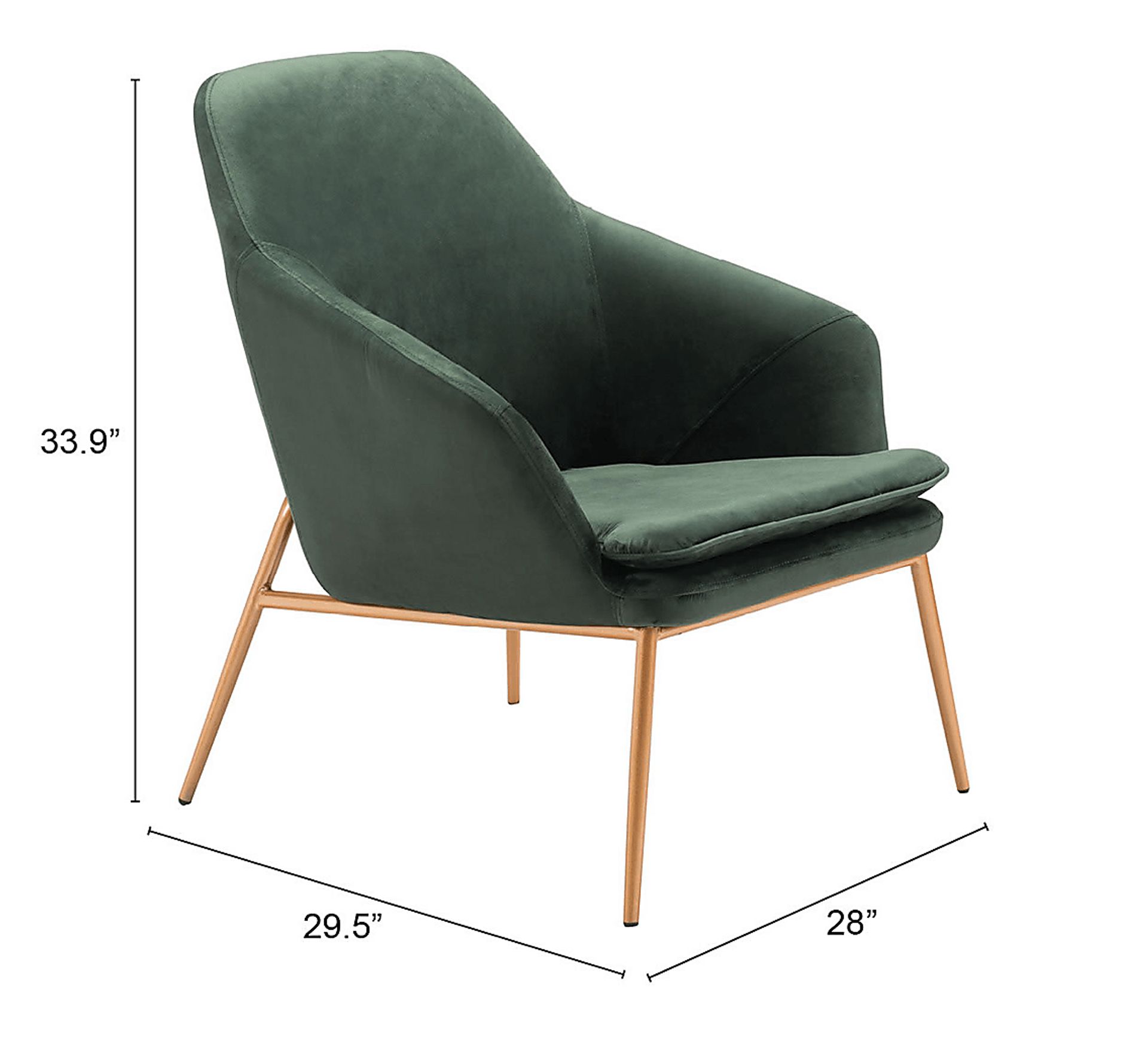 Burklee Green Accent Chair - Image 7