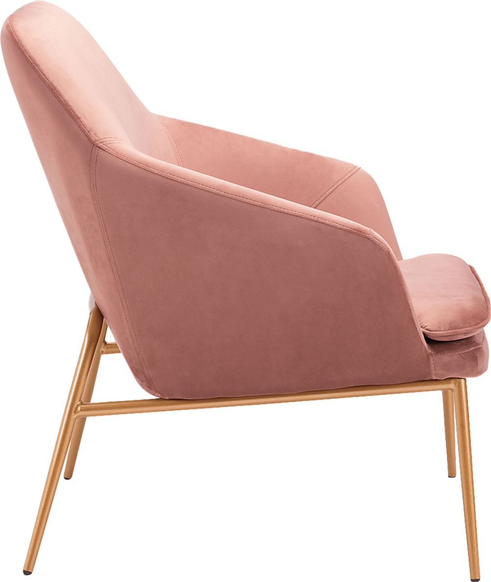 Burklee Pink Accent Chair Rooms To Go
