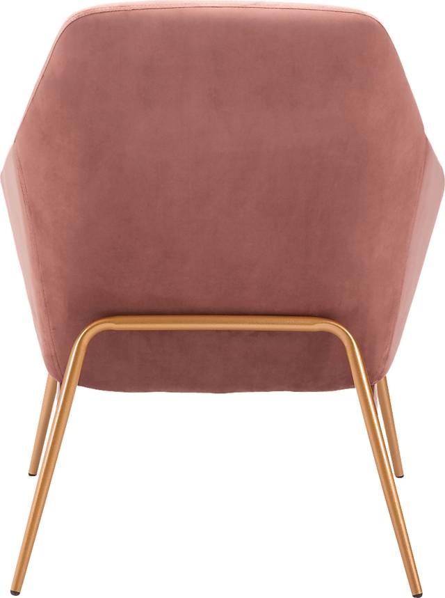 Burklee Pink Accent Chair - Thumbnail - Image 4