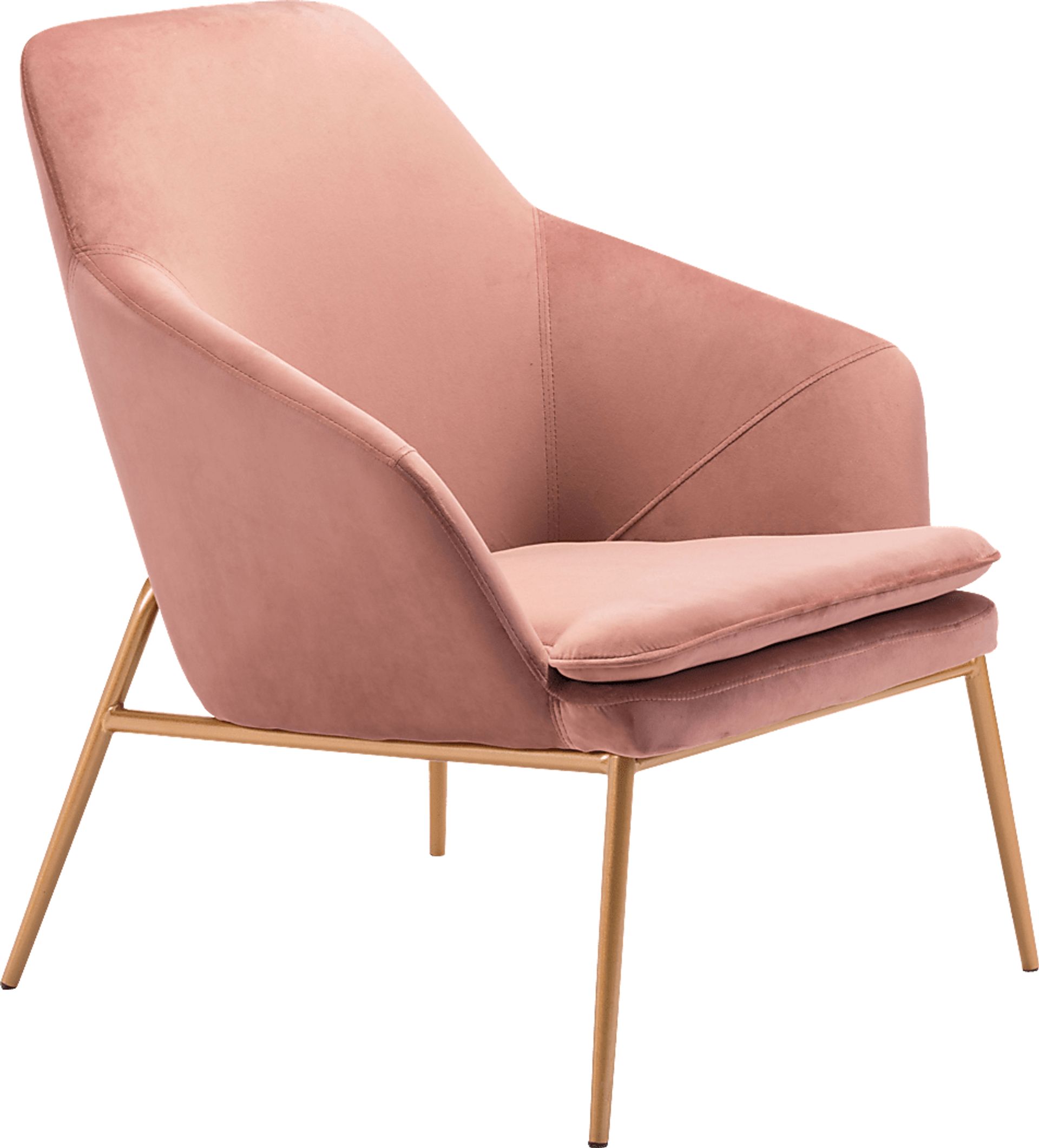 Burklee Pink Accent Chair - Image 1