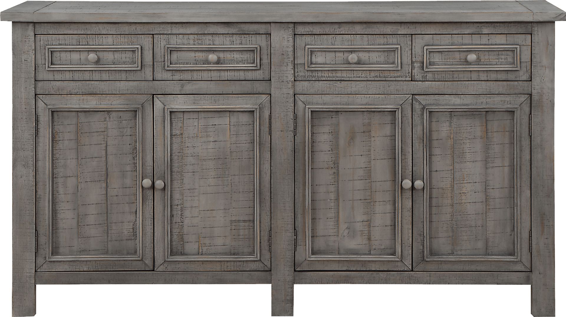 Burkwood Gray Credenza - Image 3