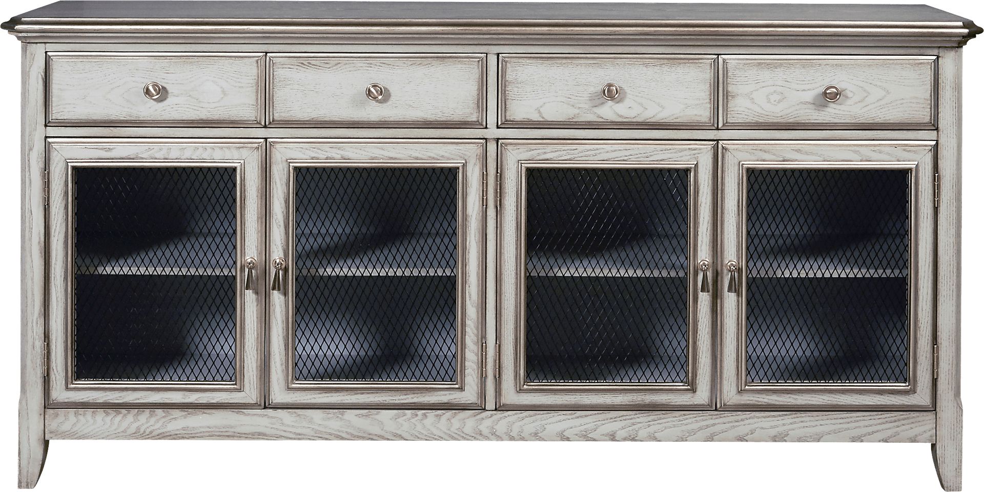 Burlwood Blue Credenza - Image 2