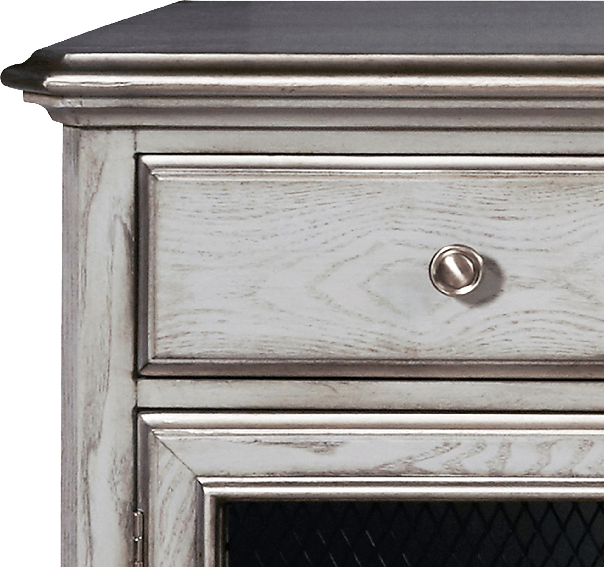 Burlwood Blue Credenza - Image 5