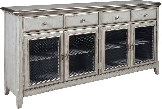 Burlwood Blue Credenza - Thumbnail - Image 1