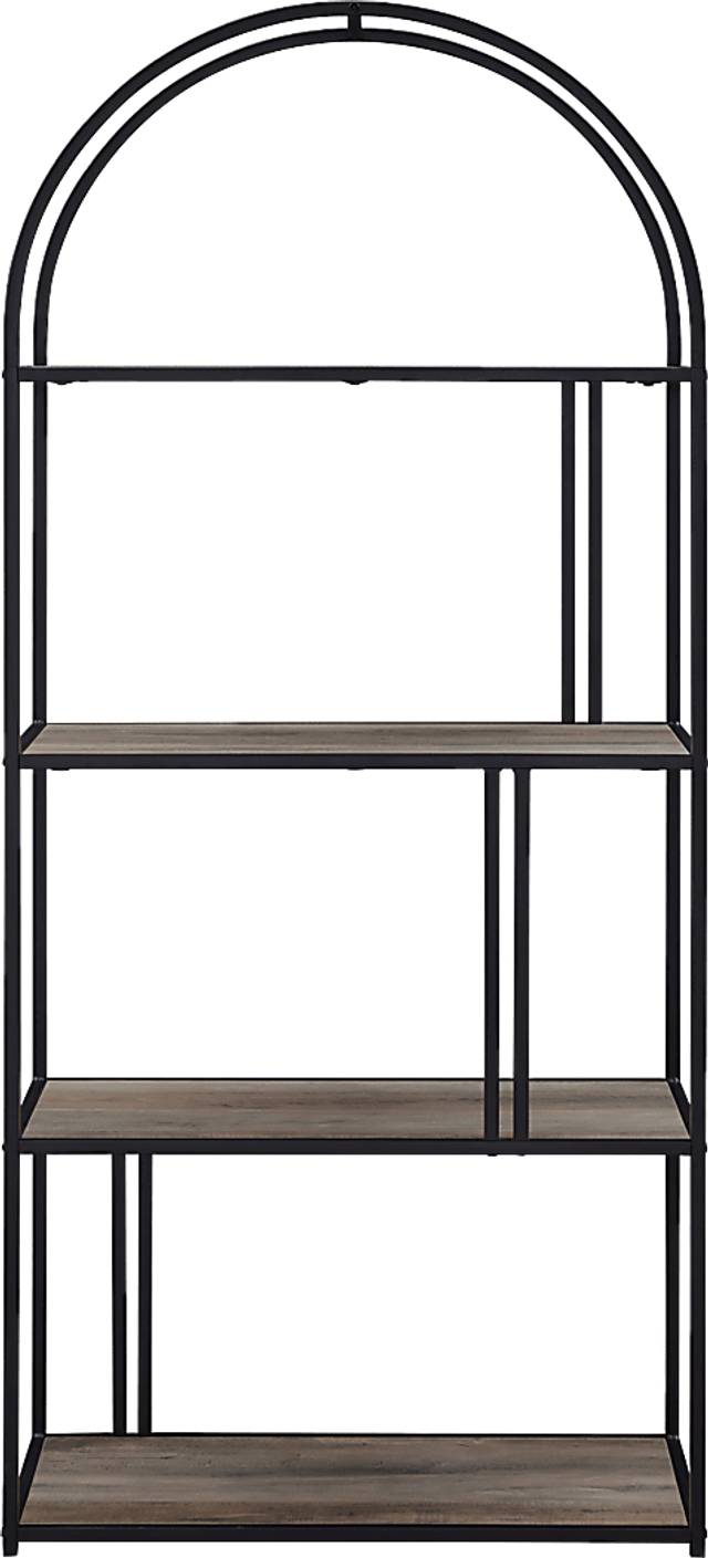 Burlywood Gray Bookcase - Thumbnail - Image 3