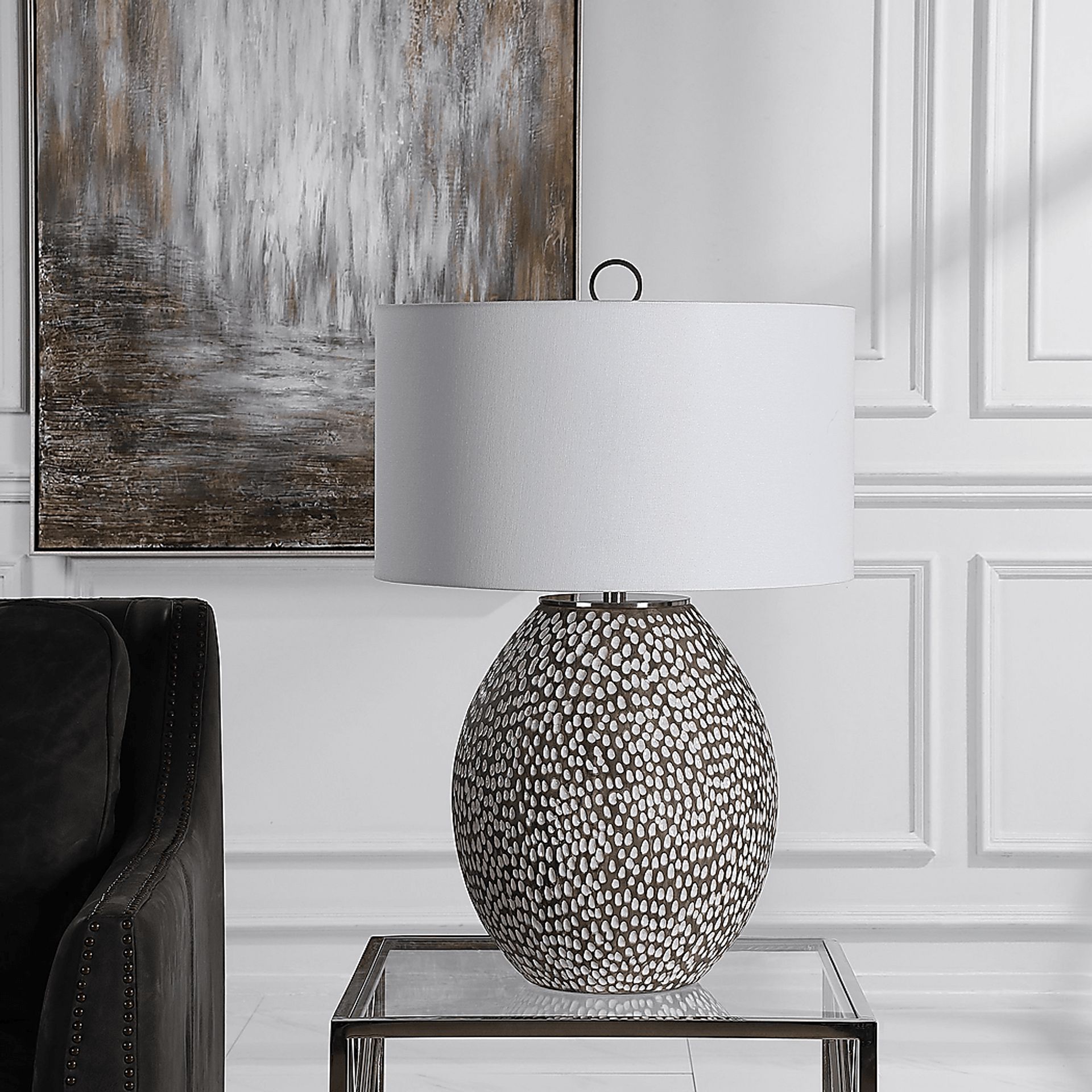 Burnett Court Gray Lamp - Image 7
