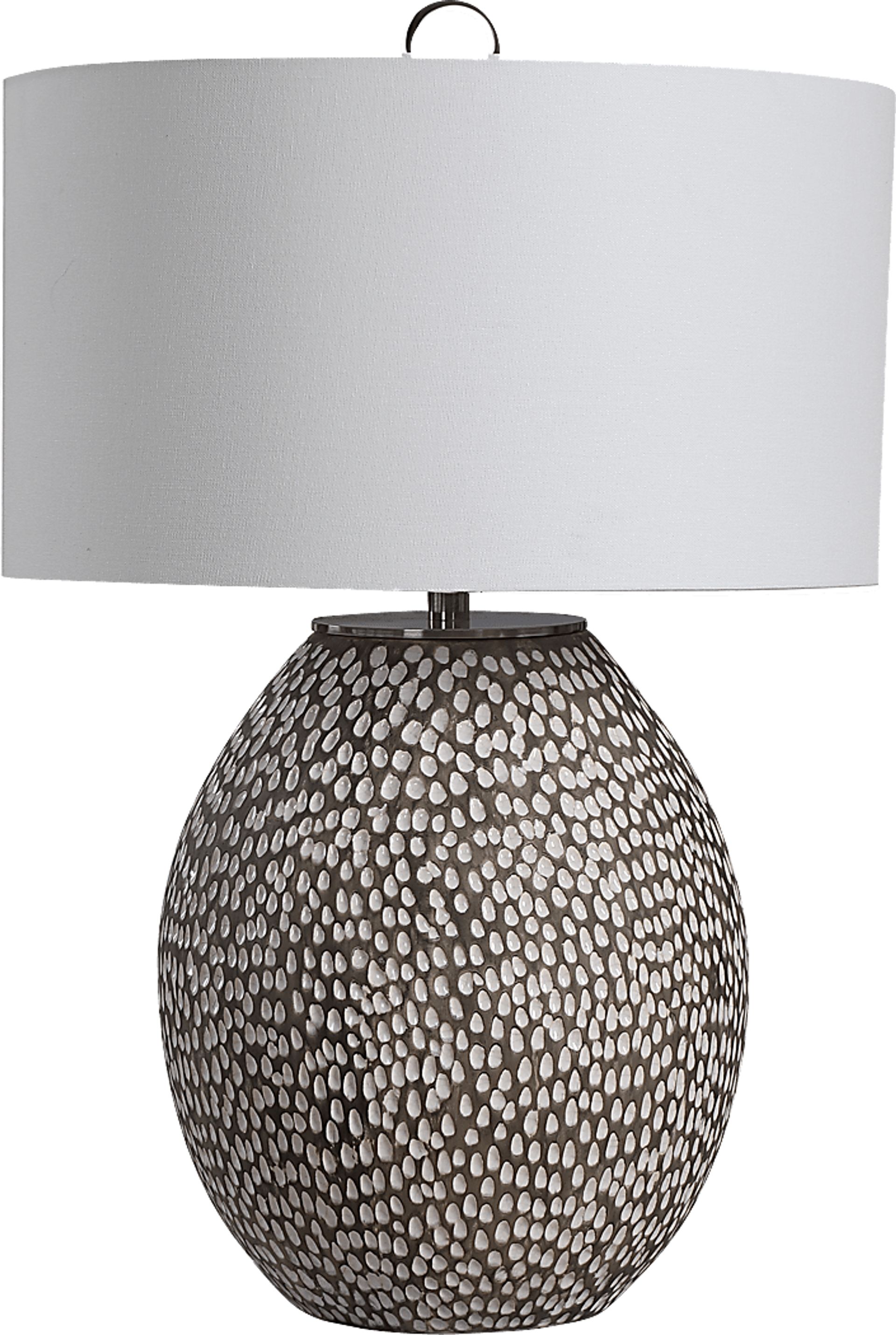 Burnett Court Gray Lamp - Image 1