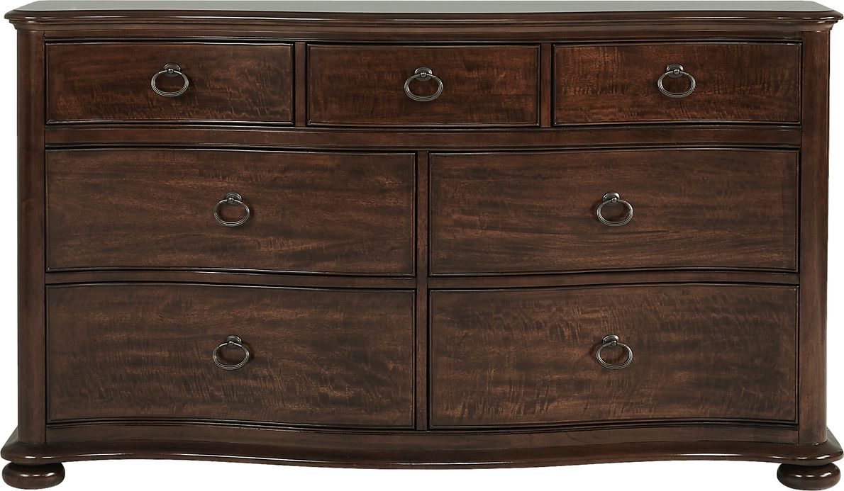 Brown Cherry 5 Pc Queen Bedroom Rooms To Go