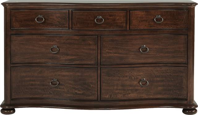 Burnette Brown Cherry Dresser - Thumbnail - Image 1
