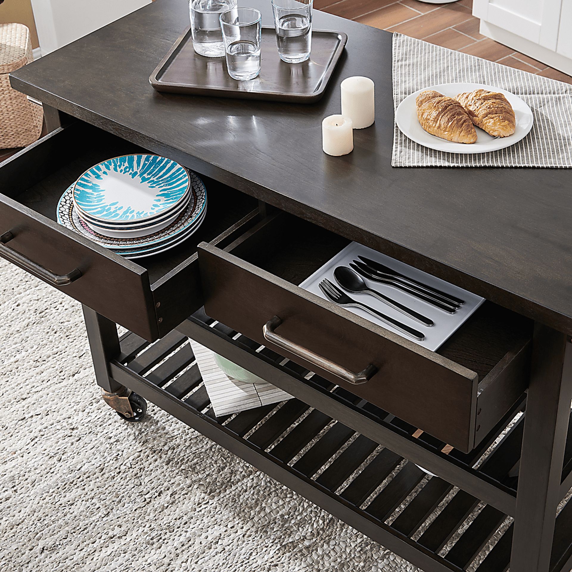 Burnhamwood Tobacco Kitchen Island - Image 5