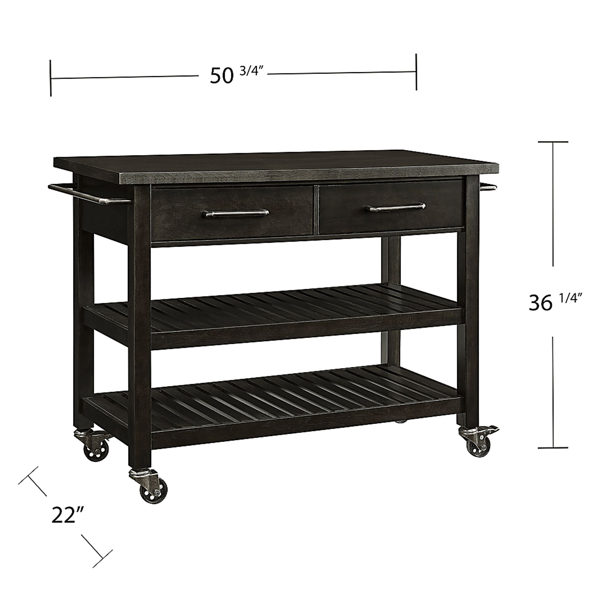 Burnhamwood Tobacco Kitchen Island - Image 7