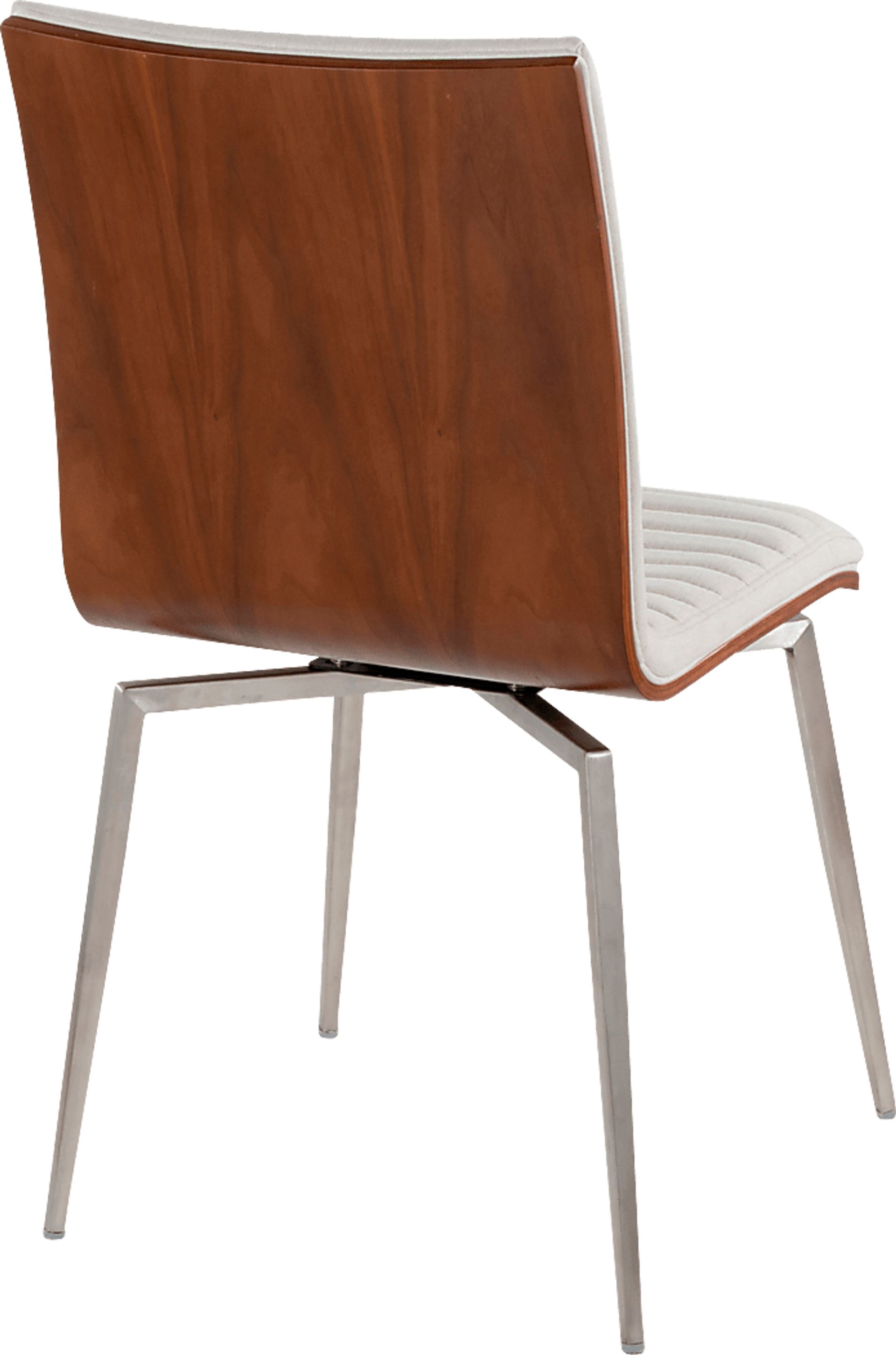 Burnsfield Cream Swivel Side Chair, Set of 2 - Image 6
